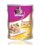 Whiskas Purrfectly Chicken Entree, Adult, Cat Wet Food, 85 gm