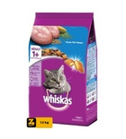 Whiskas 1+ Ocean Fish, Adult, Cat Dry Food, 1.2 kg
