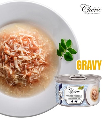 Cherie Chicken with Beef in Gravy Cat Wet Food 80 gm