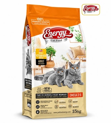 Energy Chicken Cat Dry Food 15kg