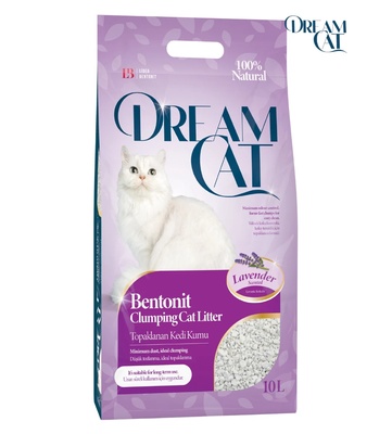 Dream Cat Lavender Clumping Cat Litter 10 L