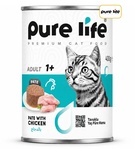 Pure Life Chicken Pate Cat Wet Food 400gm