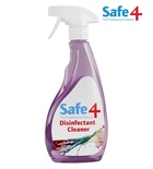 Safe4 Concentrated Pre-Diluted Disinfectant Cleaner Lavender Scented 500 ml