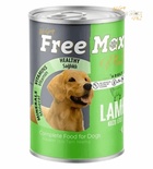 Free Max Lamb Pate Dog Wet Food 400 gm x 12 pcs