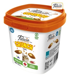 Felicia Beef and Blueberries Vitality Crunch Cat Treats 100gm