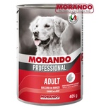 Morando Professional Beef Chunks Dog Wet Food 405 gm