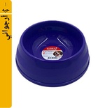 Sleeky Round Pet Bowl, Purple  X-Small