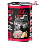 Alpha Spirit Turkey with Pear 400 gm