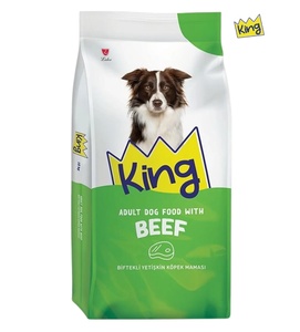 King Beef Flavored Dog Dry Food 20 kg