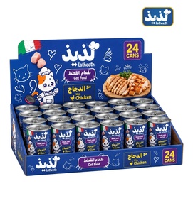Latheeth Chicken Pate Cat Wet Food 400gm x 24pcs