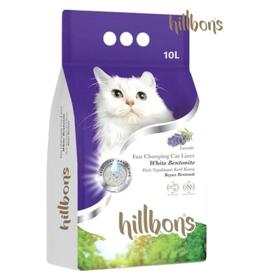 Hillbons Lavender Clumping Cat Litter 10L