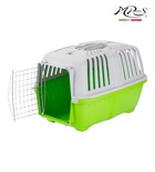 MPS2 Pratiko 1 Green Small Metal Pet Carrier