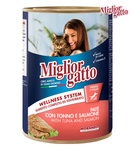 Miglior Gatto Tuna and Salmon Pate Cat Wet Food 400 gm