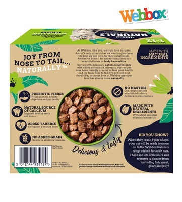 Webbox Natural Meat and Fish Selection in Jelly Kitten Wet Food 100 gm x 12 pcs
