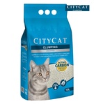 CityCat Carbon Active Unscented Clumping Cat Litter 10 L