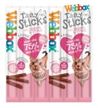 Webbox Salmon and Trout Tasty Sticks Cat Treats 5 gm x 6 pcs