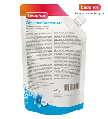 Beaphar Ocean Breeze Cat litter Deodorizer 400 gm