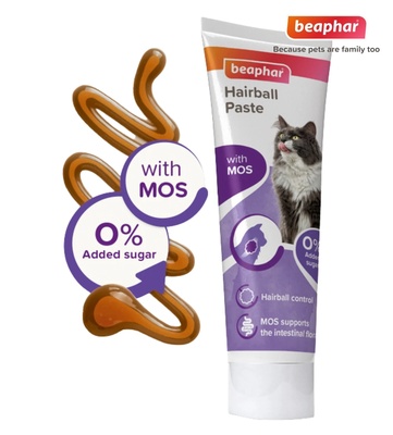 Beaphar Anti Hairball Prebiotic Paste Cats 100 gm
