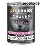 Prochoice Chicken Chunks Kitten Wet Food 400 gm