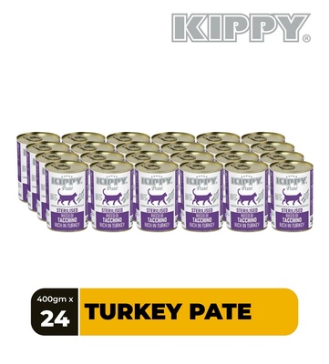 Kippy Turkey Pate Cat Wet Food 400 gm