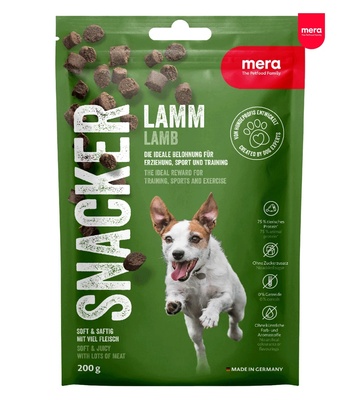 Mera Snacker Lamb Dog Treats 200gm