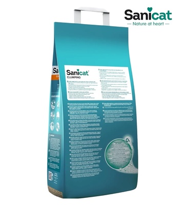 Sanicat White Duo Vanilla & Mandarin Clumping Cat Litter 8 L