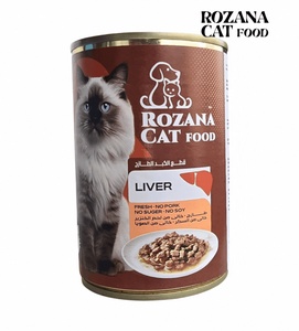 Rozana Liver Chunks Cat Wet Food 400 gm x 24 pcs