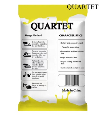Quartet Lemon Clumping Cat Litter 20 kg