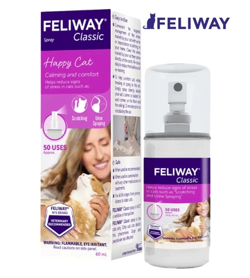 Feliway Classic Cat Calming Spray 60 ml