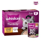 Whiskas Purrfectly Chicken Entree Cat Wet Food 85 gm x 12 pcs