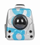 All For Pets Lightweight Ventilated Pet Carrier Backpack - Grey