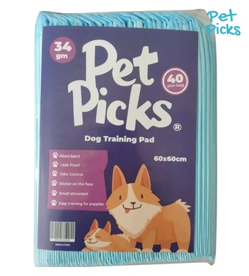 Pet Picks Training Pad 60 x 60cm x 40 pcs