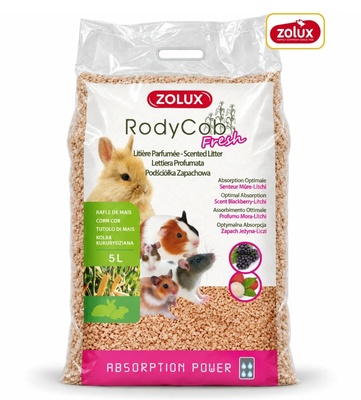 Zolux Rodycob Blackberry and Litchi Rodent Litter 5L