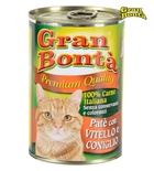 Gran Bonta Veal and Rabbit Pate Cat Wet Food 400 gm