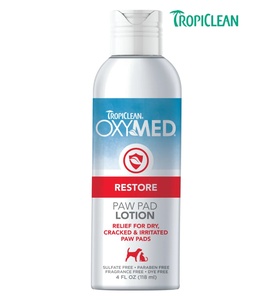 TropiClean OxyMed Paw Pad Lotion Cats and Dogs 118 ml