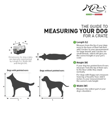 MPS2 Skudo 8 IATA Pet Carrier Grey 118 x 80 x 88 cm