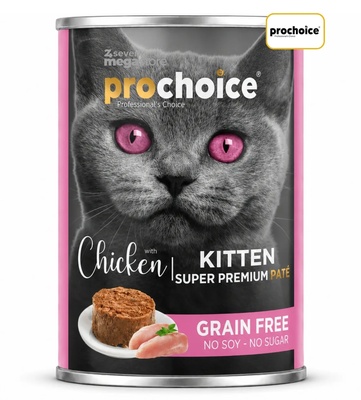Prochoice Chicken Pate Kitten Wet Food 400 gm