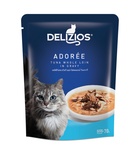 Delizios Adorée Tuna Whole Loin in Gravy, Cat Wet Food 70 gm
