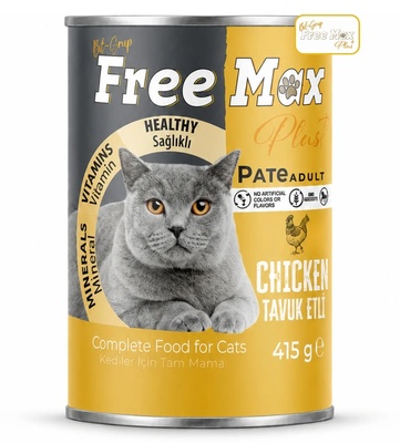Free Max Chicken Pate Cat Wet Food 400 gm