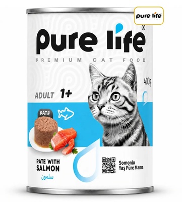 Pure Life Salmon Pate Cat Wet Food 400gm