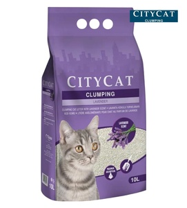 CityCat Lavender Scented Clumping Cat Litter 10 L