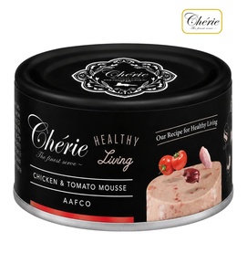 Cherie Healthy Living Chicken and Tomato Mousse Cat Wet Food 80gm