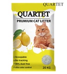 Quartet Lemon Clumping Cat Litter 20 kg