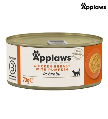 Applaws Chicken Breast with Pumpkin Cat Wet Food 70 gm