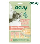 Oasy Salmon Mousse Creamy Cat Treats 15 gm X 4