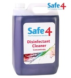 Safe4 Concentrated Disinfectant Cleaner Lavender Scent 5 L