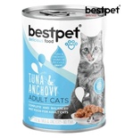 Bestpet Tuna and Anchovy in Gravy Cat Wet Food 400 gm