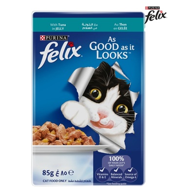 Felix Tuna In Jelly Cat Wet Food 85 gm