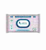 Arya Wet Wipes White Musk Scent, 40 Wipes