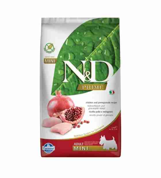 Farmina N&D Chicken & Pomegrante Adult Mini, Dog Dry Food, 2.5 kg